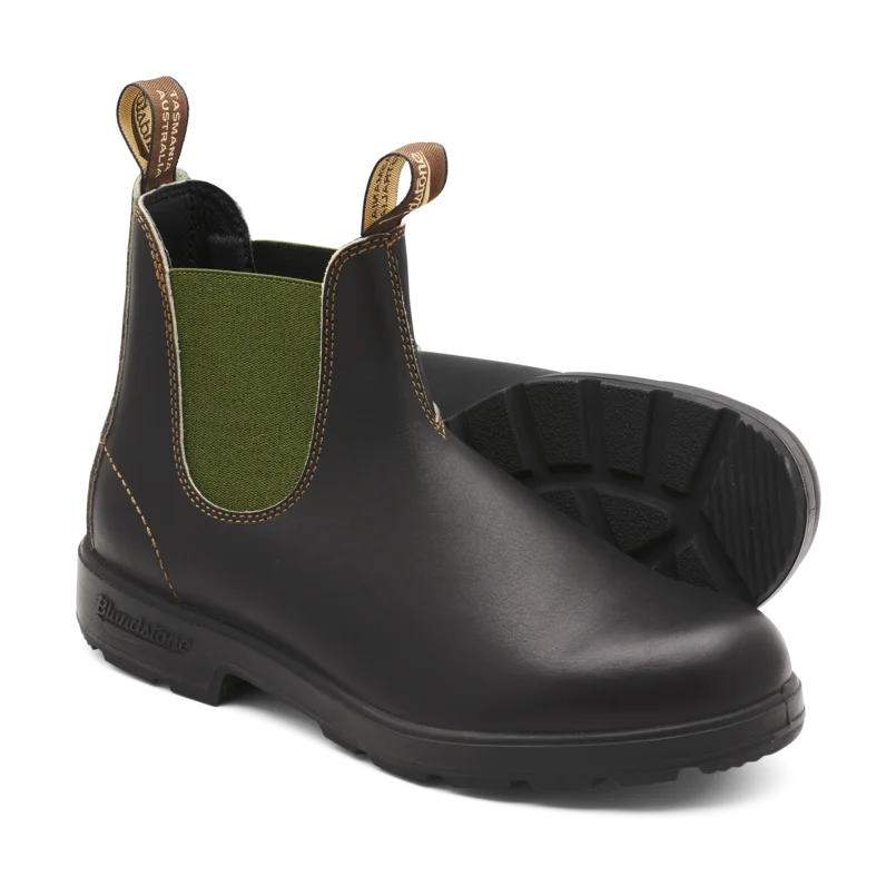 Boots Chelsea original stout brown/olive
