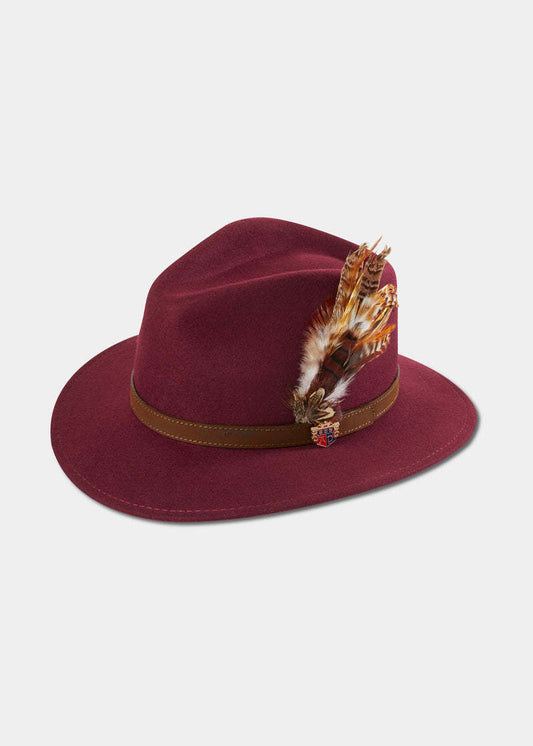 Chapeau feutre WINE