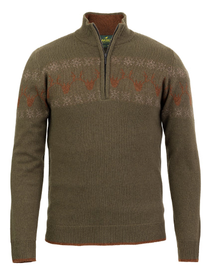 Pull Jacquard Homme Deer Laksen