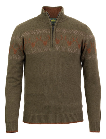 Pull Jacquard Homme Deer Laksen