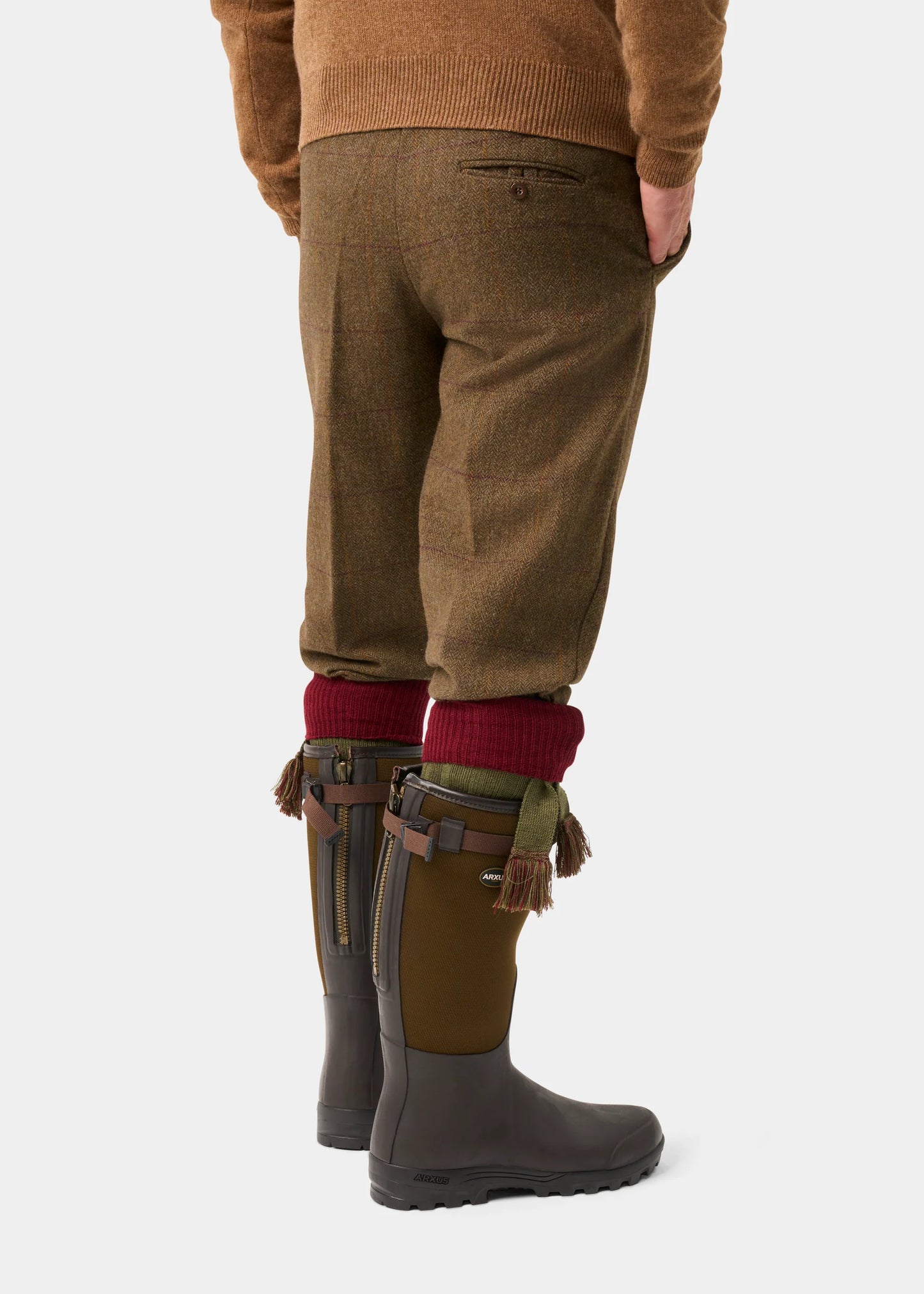Knickers de chasse en tweed Rutland - Birch - Alan Paine
