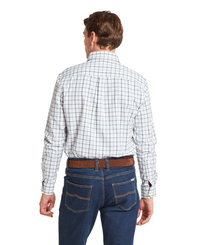 Chemise tailored en coton Homme Baconsthorpe - Deep purple - Schoffel
