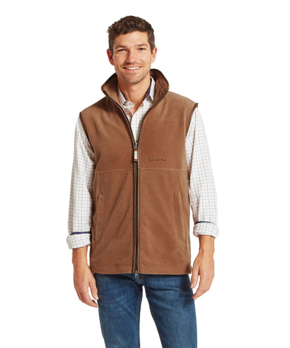Gilet polaire Homme Oakham - Toffee - Schoffel