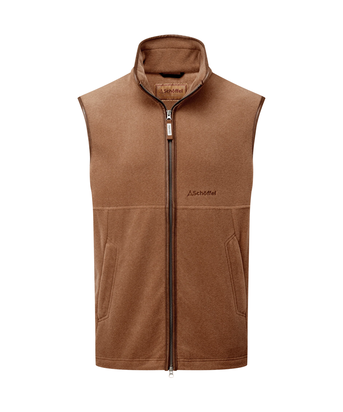 gilet polaire homme oakham toffee schoffel