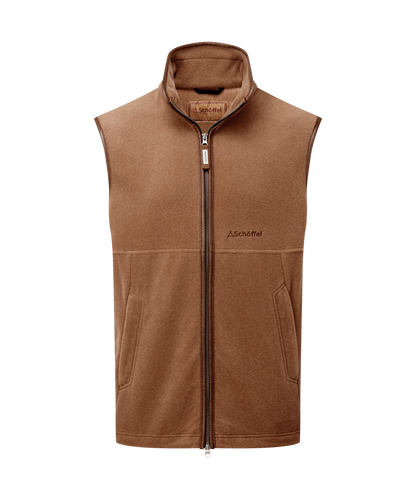 gilet polaire homme oakham toffee schoffel