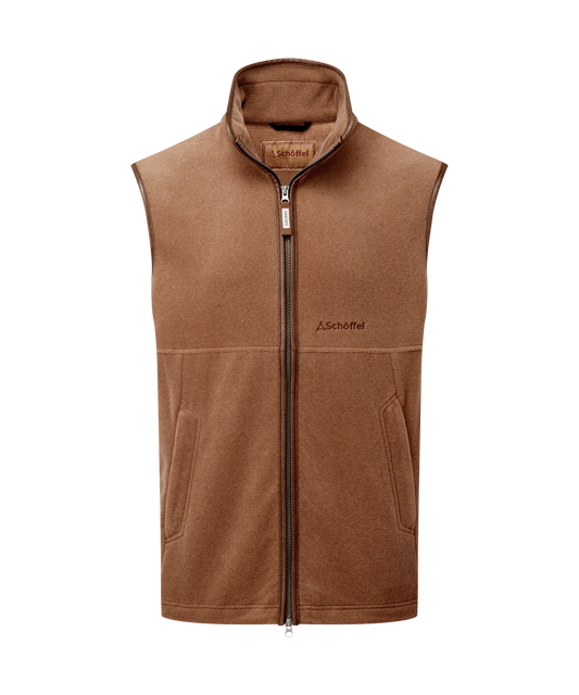 gilet polaire homme oakham toffee schoffel