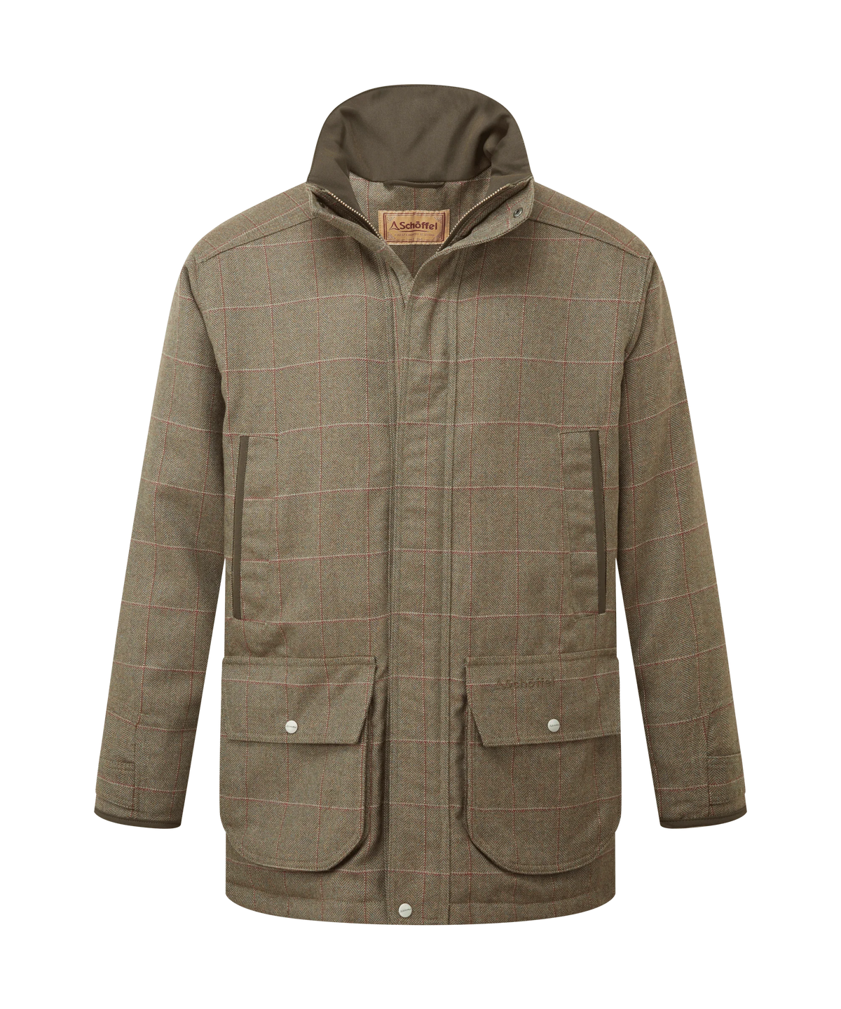 manteau en tweed luxe schoffel ptarmigan lochlane