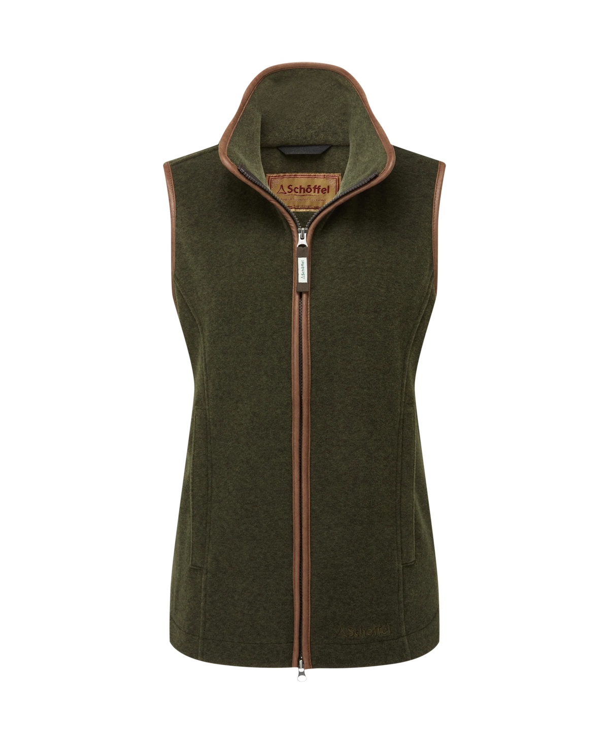 gilet polaire schoffel lyndon femme dark olive