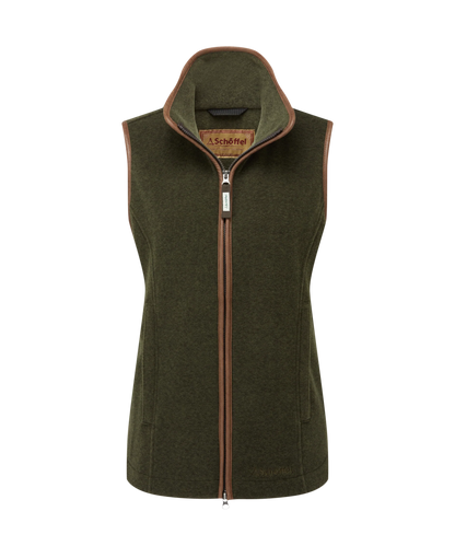 gilet polaire schoffel lyndon femme dark olive