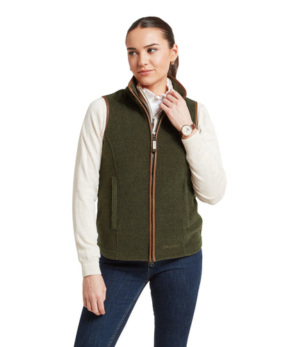 Gilet polaire Lyndon Femme - Dark olive - Schoffel
