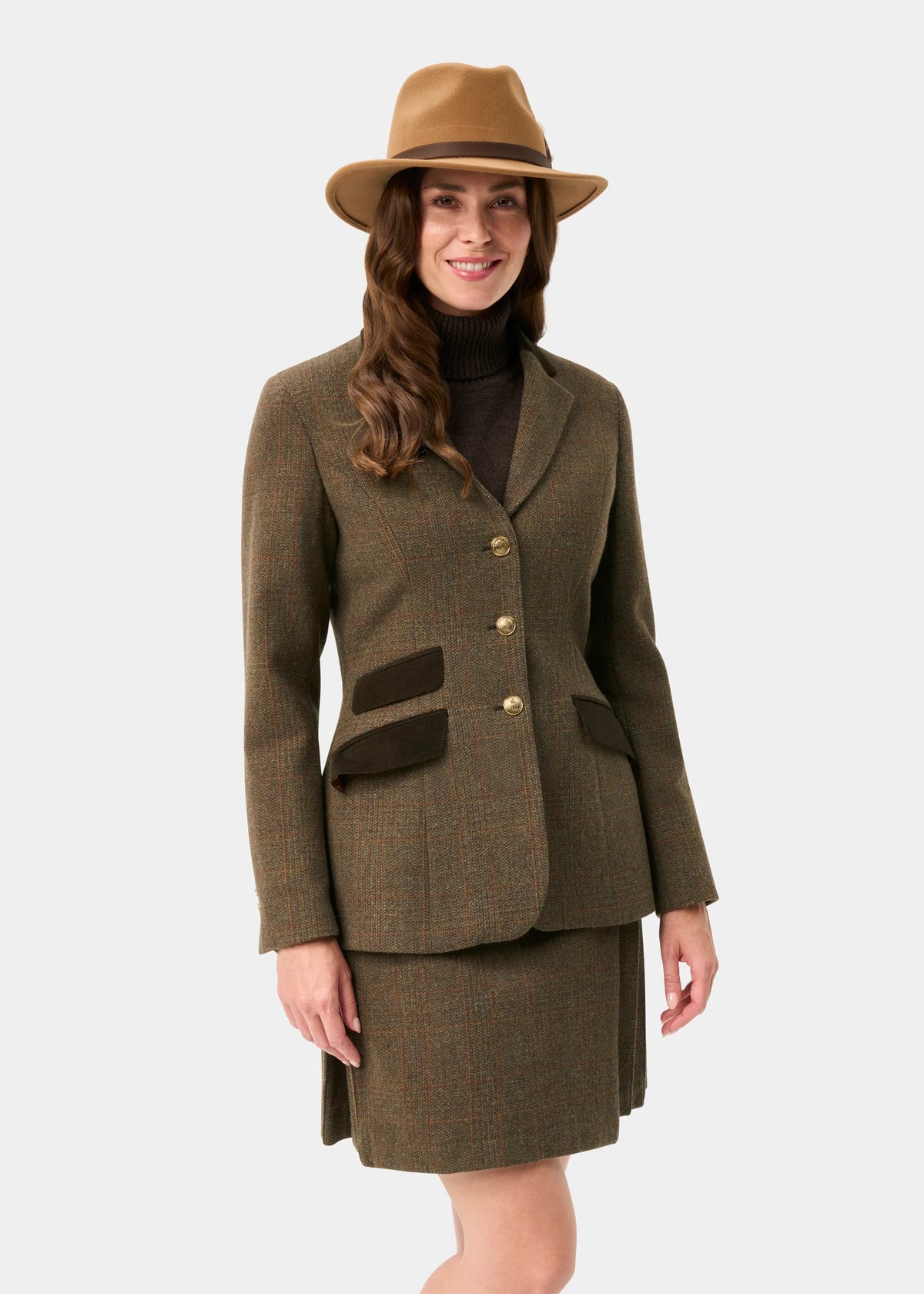Blazer tweed Femme Surrey - Field Maple - Alan Paine