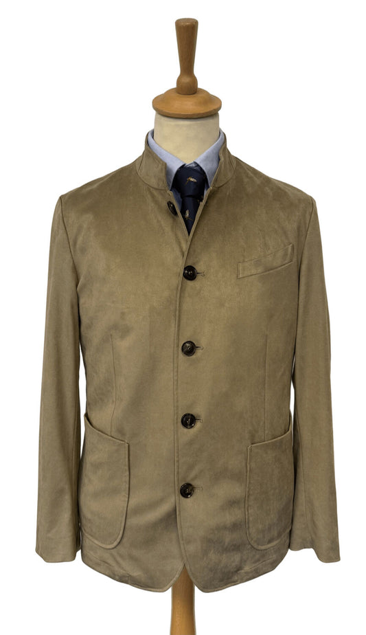 veste autrichienne Bern tissu peau de pêche Homme hell olive maximilian