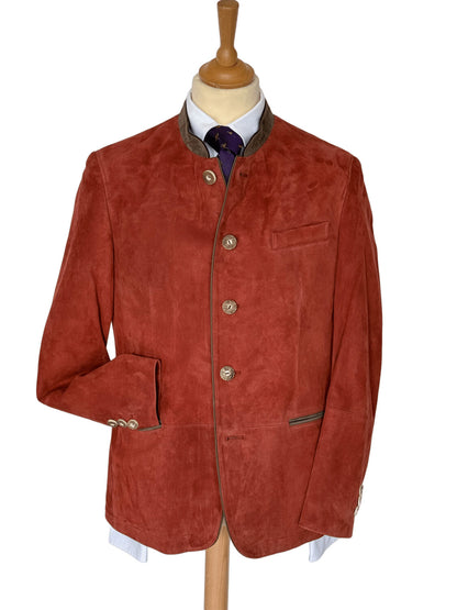 veste autrichienne en peau corail maximilian