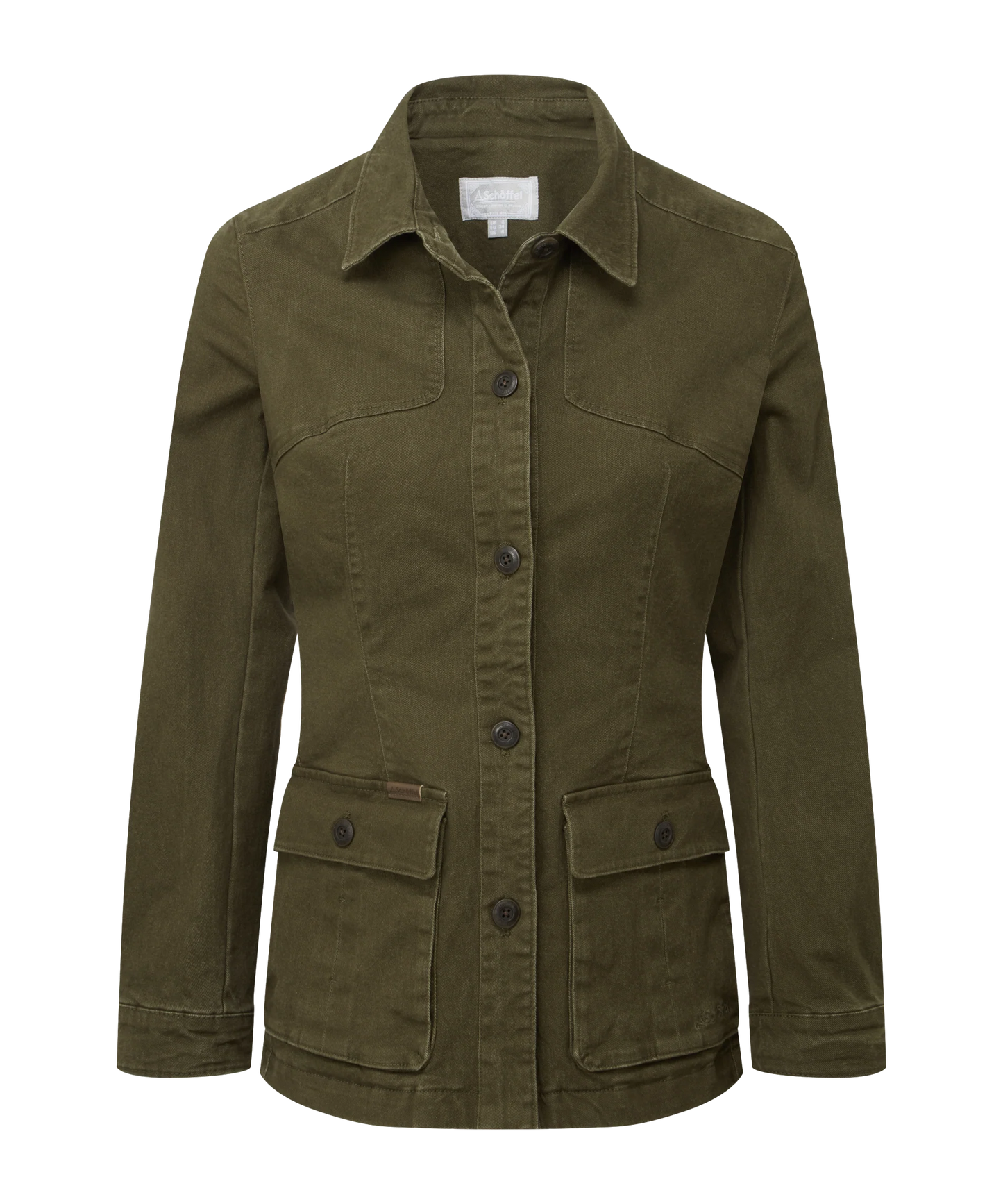 veste lynton femme utility woodland schoffel coton
